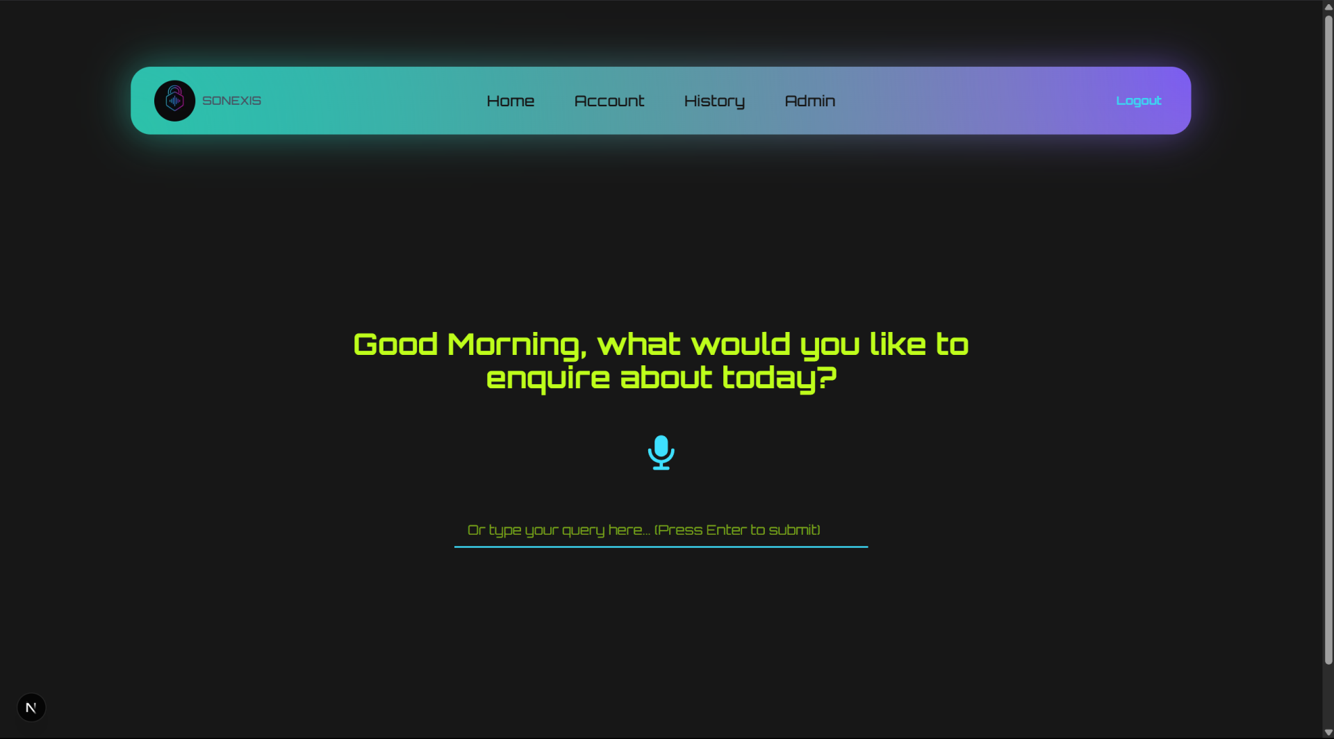 Sonexis - Voice Authentication